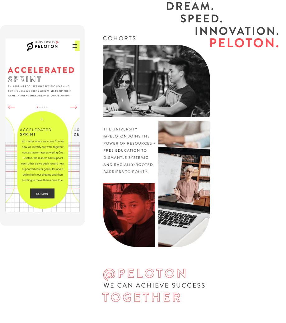 Peloton Website 2